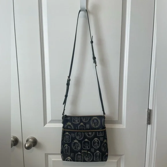 Disney Dooney & Bourke Haunted Mansion Portrait Crossbody Purse - Picture 3 of 15